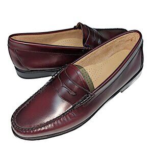 GH Bass Weejuns Womens Sz 10 Whitney Slip On Loafer Cordovan Shoe 71-10339